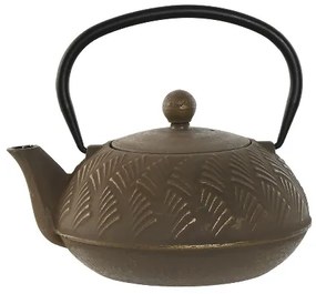 Ceainic Tetera din fonta, maro, 900 ml
