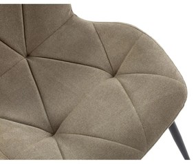 Scaune de dining kaki 4 buc. Luna – Marckeric