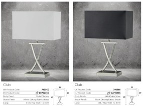 Veioza / Lampa de masa decorativa design modern CLUB EU7923CC SRT