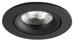 Spot LED incastrabil pentru tavan / plafon orientabil NAIS negru