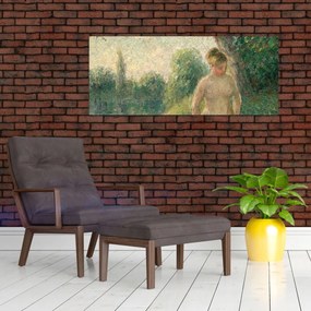 Tablou - Camille Pissarro, The Bather, reproducere (120x50 cm)