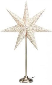 Decorațiune de Crăciun BAROQUE 1xE14/25W/230V 65 cm albă/crom Markslöjd 705310