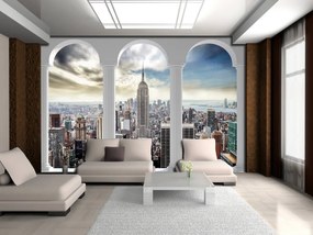 Fototapet - Privie spre New York Pillars (254x184 cm), în 8 de alte dimensiuni noi
