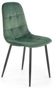 Scaun de masă KINDREL, 1 buc., verde închis