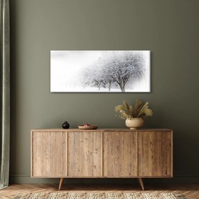 Tablou - Aleea de iarnă (120x50 cm)