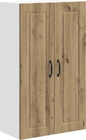 vidaXL Dulap de bucătărie cu raft Stejar Artizanal 60 x 31 x 100 cm