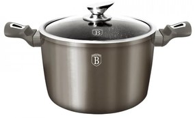 Oala cu capac 24 cm Carbon Metallic Line Berlinger Haus BH 1247N