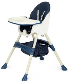 Scaun de masa 2 in 1 Ecotoys HC-823 - Bleumarin