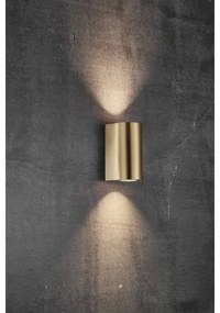 Nordlux - Aplica de exterior CANTO 2xGU10/28W/230V IP44 alamă