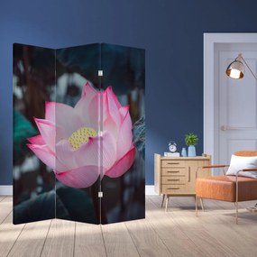 Paravan - Floare roz (126x170 cm)