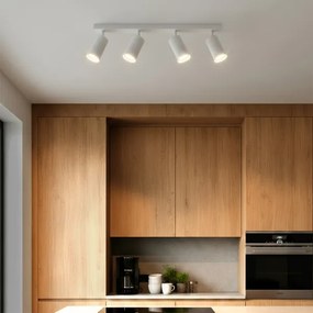 Brilagi - Plafonieră LED RGBW dimabilă SELE MODERN, 4xGU10/6,5W/230V Wi‑Fi alb