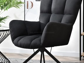 Fotoliu Kikino X (negru). 1110134