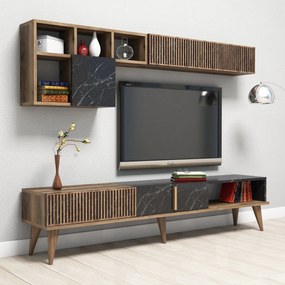 Mobilier living Michelle (Nuc + Negru). 1072224