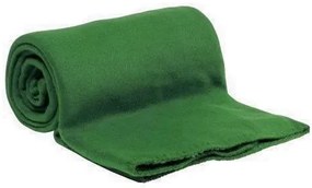 Patura fleece FALISA verde inchis Dimensiune: 200 x 220 cm