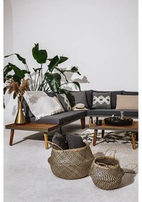 Canapea de grădină cu structură din lemn de acacia gri Lustio - Bonami Selection