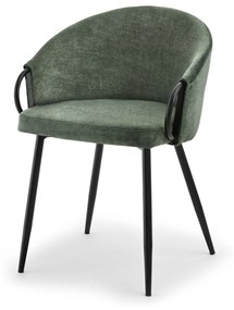 Scaun Carma K (verde + negru). Promo -13%. 1111004