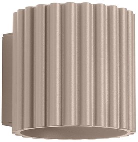 Sollux SL.1816 - Aplica de perete AURA 1xG9/10W/230V taupe