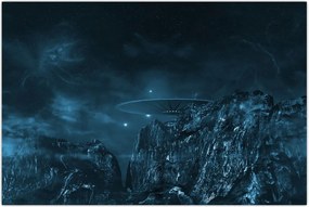 Tablou - Misiune extraterestră (90x60 cm)