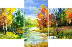 Tablou - Peisaj - pictură (90x60 cm)