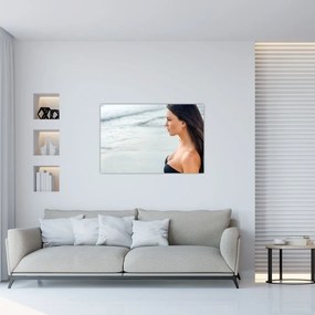Tablou - Femeia la plajă (90x60 cm)