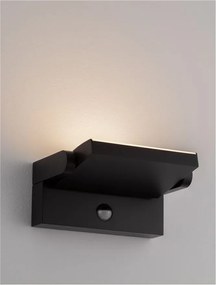 Aplica LED de exterior directionabila cu senzor solar IP54 GERBER