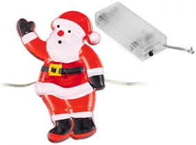 Luminițe pe baterii 20LED 2,2m Santa Claus