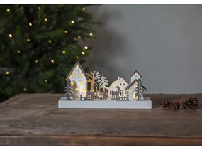 Decorațiune luminoasă albă de Crăciun Fauna – Star Trading