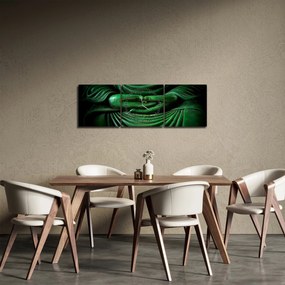 Tablou - Mâna lui Buddha (cu ceas) (90x30 cm)