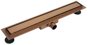 Odpływ liniowy  DUPLEX Copper/Miedziany 600mm NEXT - Virgin/Tile 5903943983933