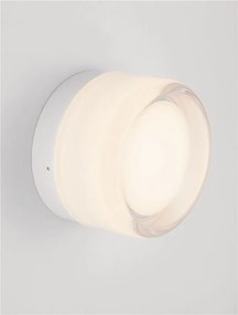 Aplica perete exterior, LED 3000K, Protectie IP65, POLLUX alb