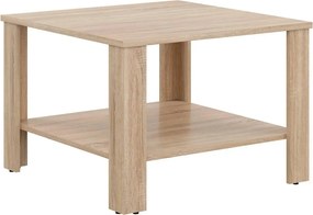 Masuta cafea ODETTE, stejar sonoma, PAL, 68x68x48 cm