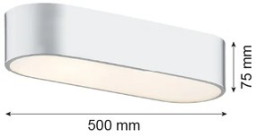 Aplică TONI 3xE27/15W/230V argintie Argon 6004