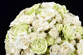 Aranjament floral elegant in forma de sfera, SMALL ROSES MIX SMALL 1141289.61