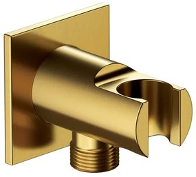 Cot de iesire cu suport para de dus Omnires auriu periat