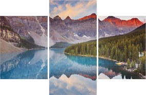 Tablou - Peisaj montan din Canada (90x60 cm)