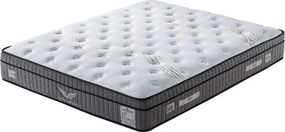 Saltea LATEKS COMFORT, alb/gri inchis, 180x200 cm
