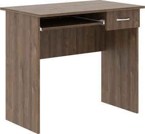 Birou Carp, 1 Sertar, Stejar Bronz, 85 x 50 x 75 cm