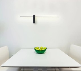 Aplica de perete LED SABRE negru, 91cm W0283 MX