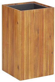 vidaXL Strat inălțat de grădină, 33,5x33,5x60 cm, lemn masiv de acacia