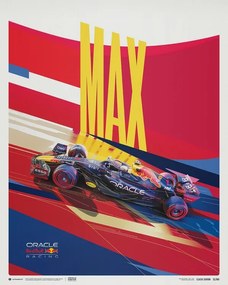 Imprimare de artă Oracle Red Bull Racing - Max Verstappen - 2022, Automobilist