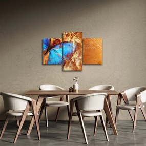 Tablou - Fluture albastru (90x60 cm)
