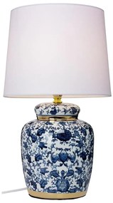 Lampă de masă KLASSISK Cottex B2175BL, 1 x E14, 40 W, 230 V, albastră