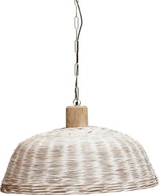 Lustra din rattan natural, Shabby