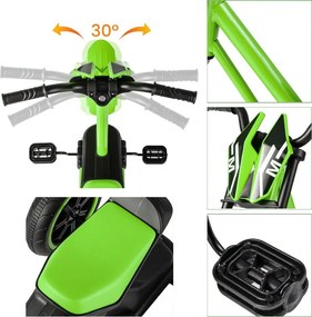 Tricicletă pentru copii verde