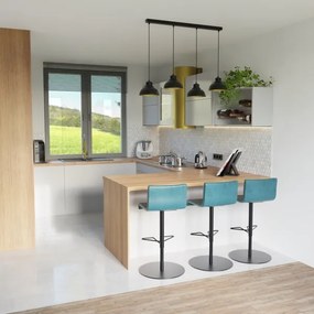 Lustră pe cablu SVEN 4xE27/15W/230V neagră/aurie