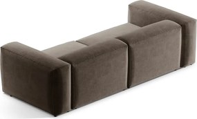 Canapea maro 264 cm Bergamo – Cosmopolitan Design