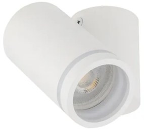 Spot de perete JET SET 1xGU10/10W/230V alb