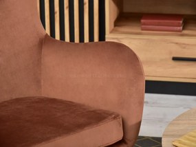 Fotoliu Nesia (cupru + fag alb). 1110323