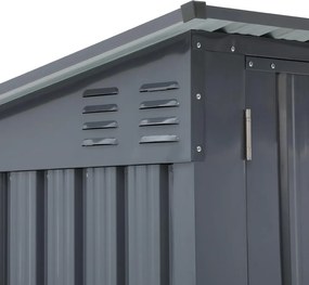 Căsuță de grădină pentru unelte Avenberg, 2,43 × 1,12 m, antracit
