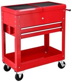 Cărucior pentru scule 2 sertare gol 79518